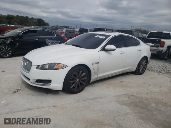 2015 Jaguar XF I4 T Premium with VIN SAJWA0FS6FPU86301, listed as a Copart auction lot 45493755 with 111,885 mi miles and Clean Title. Bid and sale history available at carsss.com. Image 1.