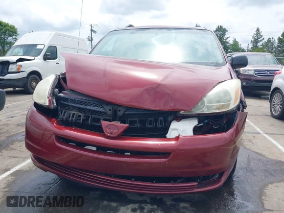 2005 Toyota Sienna CE with VIN 5TDZA23C05S356510, listed as a IAAI auction lot 42127008 with 220,007 mi miles and . Bid and sale history available at DreamBid. Image 6.