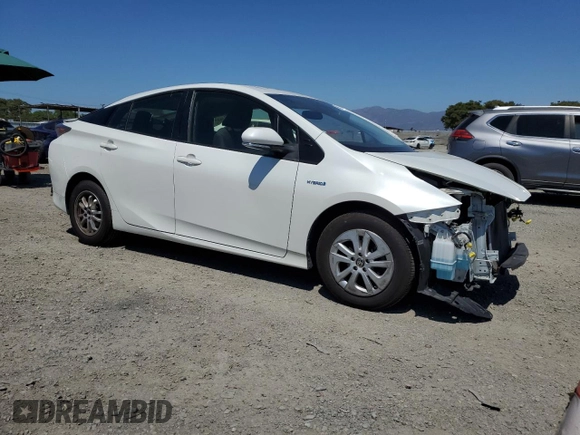 2017 Toyota Prius Two with VIN JTDKBRFU7H3035369, listed as a Copart auction lot 64307425 with 66,959 mi miles and Salvage title. Bid and sale history available at DreamBid. Image 4.