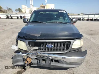 2002 Ford F-150 XL with VIN 1FTRX17222KA58070, listed as a Copart auction lot 52186295 with 0 mi miles and Salvage Title. Bid and sale history available at carsss.com. Image 5.
