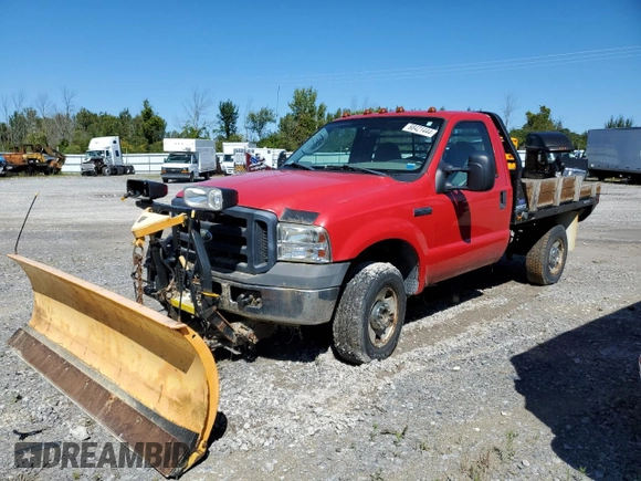2007 Ford F-250 XL with VIN 1FTNF21567EB06167, listed as a Copart auction lot 68421444 with 51,153 mi miles and Salvage Title. Bid and sale history available at DreamBid. Image 1.