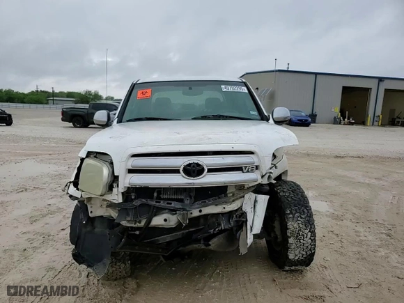 2005 Toyota Tundra SR5 with VIN 5TBET341X5S483270, listed as a Copart auction lot 49792295 with 288,306 mi miles and Salvage Title. Bid and sale history available at carsss.com. Image 10.
