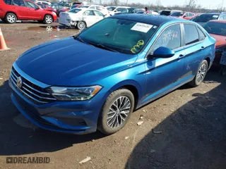2019 Volkswagen Jetta S with VIN 3VWC57BU9KM101235, listed as a IAAI auction lot 41833620 with 86,508 mi miles. Bid and sale history available at carsss.com. Image 2.