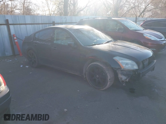 2008 Nissan Maxima 3.5 SL with VIN 1N4BA41E58C833638, listed as a IAAI auction lot 41762059 with 187,225 mi miles. Bid and sale history available at carsss.com. Image 1.