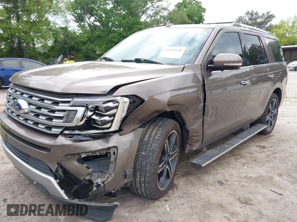 2019 Ford Expedition Limited with VIN 1FMJU1KT7KEA22116, listed as a IAAI auction lot 42276020 with 104,557 mi miles and . Bid and sale history available at DreamBid. Image 6.