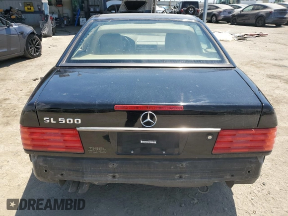 1998 Mercedes-Benz SL-Class with VIN WDBFA67F8WF158109, listed as a Copart auction lot 64188274 with 72,050 mi miles and Salvage Title. Bid and sale history available at carsss.com. Image 6.