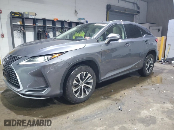 2021 Lexus RX with VIN 2T2HZMDA0MC264670, listed as a Copart auction lot 46272395 with 38,174 mi miles and Salvage Title. Bid and sale history available at carsss.com. Image 1.