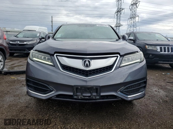 2017 Acura RDX Technology with VIN 5J8TB4H50HL013826, listed as a Copart auction lot 53980775 with 33,837 mi miles and Salvage title. Bid and sale history available at DreamBid. Image 5.