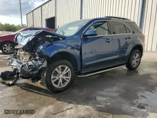 2017 Chevrolet Equinox LT with VIN 2GNALCEK0H6217243, listed as a Copart auction lot 47448685 with 0 mi miles and Salvage Title. Bid and sale history available at carsss.com. Image 1.