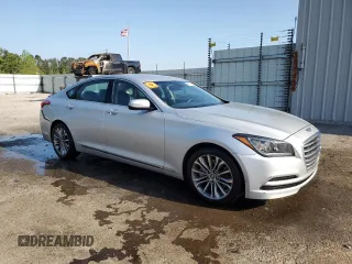2015 Hyundai Genesis 3.8L z VIN KMHGN4JE2FU065818, wystawiony jako Copart lot #51593345 z przebiegiem 98 376 mil mil oraz Szkody całkowita. Historia ofert i sprzedaży dostępna na DreamBid. Obrazek 4.