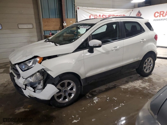 2019 Ford EcoSport SE with VIN MAJ3S2GE0KC290610, listed as a Copart auction lot 46452655 with 75,648 mi miles and Clean Title. Bid and sale history available at carsss.com. Image 1.