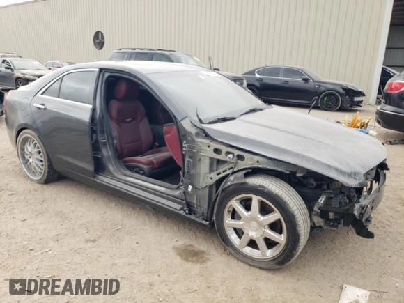 2015 Cadillac ATS Premium with VIN 1G6AF5SX7F0120142, listed as a Copart auction lot 74579914 with 101,395 mi miles and Salvage Title. Bid and sale history available at carsss.com. Image 4.
