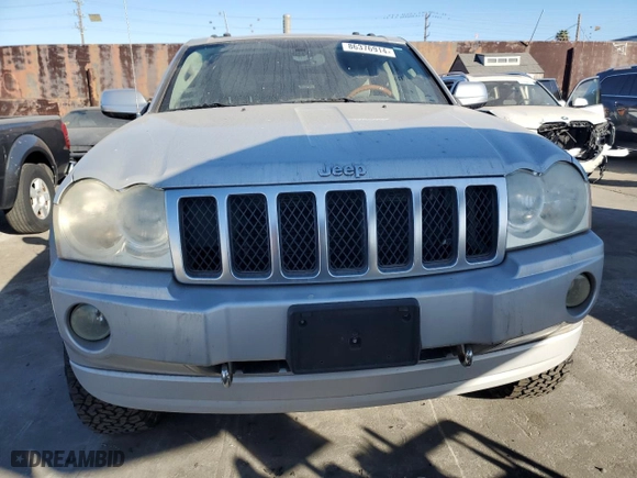 2006 Jeep Grand Cherokee Overland with VIN 1J8HR68226C196931, listed as a Copart auction lot 86376914 with 110,795 mi miles and Salvage Title. Bid and sale history available at carsss.com. Image 5.