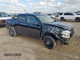 2024 Ford Maverick XLT with VIN 3FTTW8J94RRB33476, listed as a Copart auction lot 56960885 with 1,698 mi miles and Salvage title. Bid and sale history available at DreamBid. Image 4.