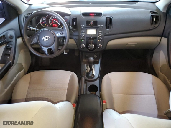 2010 Kia Forte EX with VIN KNAFU4A21A5118663, listed as a Copart auction lot 50329235 with 117,469 mi miles and Salvage Title. Bid and sale history available at carsss.com. Image 8.