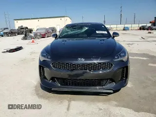 2018 Kia Stinger GT with VIN KNAE35LCXJ6040453, listed as a Copart auction lot 46859275 with 19,373 mi miles and Salvage Title. Bid and sale history available at carsss.com. Image 14.
