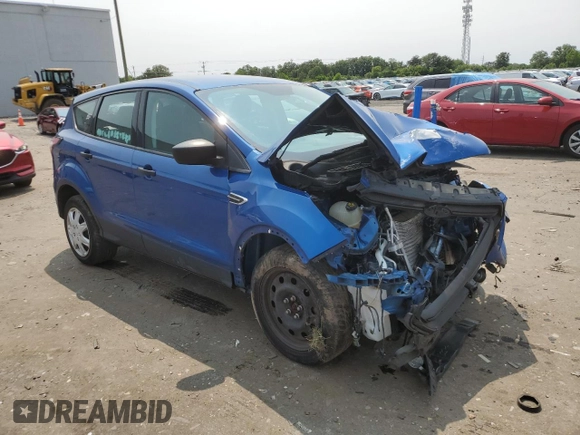 2018 Ford Escape S with VIN 1FMCU0F77JUA28096, listed as a Copart auction lot 59308825 with 151,046 mi miles and Salvage title. Bid and sale history available at DreamBid. Image 4.