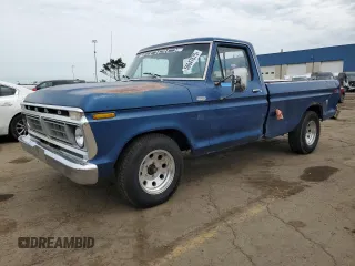 1976 Ford F-150 z VIN F15YPC50769, wystawiony jako Copart lot #56647675 z przebiegiem 4 501 mil mil oraz Czysty tytuł • Clean title. Historia ofert i sprzedaży dostępna na DreamBid. Obrazek 1.