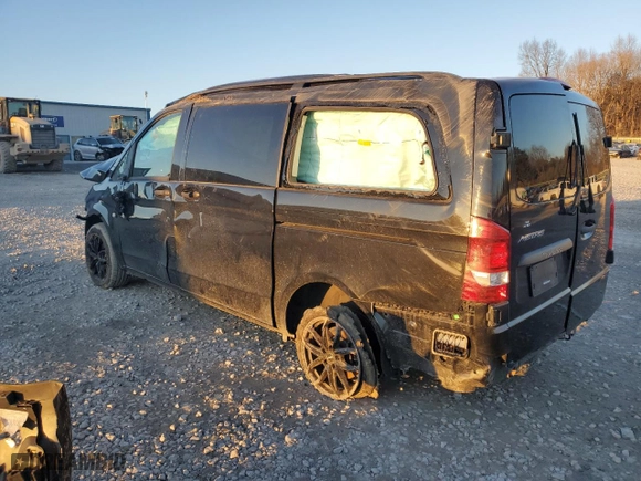 2018 Mercedes-Benz Metris Passenger Van with VIN WD4PG2EE3J3348178, listed as a Copart auction lot 88634545 with 0 mi miles and Salvage Title. Bid and sale history available at carsss.com. Image 2.