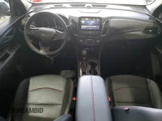 2023 Chevrolet Equinox RS with VIN 3GNAXWEG2PS109062, listed as a Copart auction lot 52000405 with 20,879 mi miles and Salvage title. Bid and sale history available at DreamBid. Image 8.