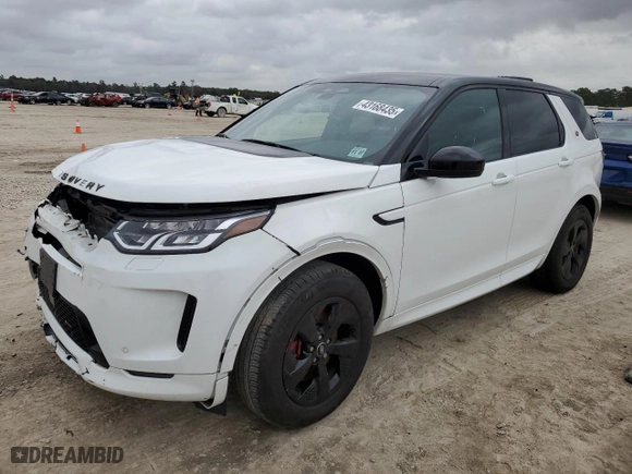 2023 Land Rover Discovery Sport S R-Dynamic with VIN SALCT2FX4PH323525, listed as a Copart auction lot 43168435 with 30,732 mi miles and Salvage Title. Bid and sale history available at carsss.com. Image 1.