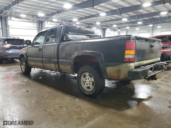 2000 Chevrolet Silverado 1500 LS with VIN 2GCEK19T4Y1320666, listed as a Copart auction lot 47291785 with 274,668 mi miles and Salvage Title. Bid and sale history available at carsss.com. Image 2.