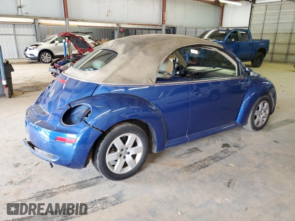 2007 Volkswagen Beetle with VIN 3VWRG31Y37M423541, listed as a Copart auction lot 56596234 with 89,874 mi miles and Salvage title. Bid and sale history available at DreamBid. Image 3.