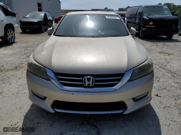 2014 Honda Accord Sedan EX-L with VIN 1HGCR3F80EA012427, listed as a Copart auction lot 48963055 with NaN miles and Clean Title. Bid and sale history available at carsss.com. Image 5.