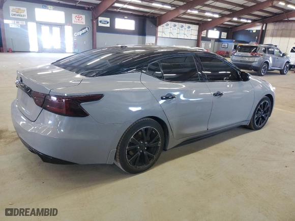 2017 Nissan Maxima SR with VIN 1N4AA6AP2HC392270, listed as a Copart auction lot 50774935 with 107,789 mi miles and Salvage Title. Bid and sale history available at carsss.com. Image 3.