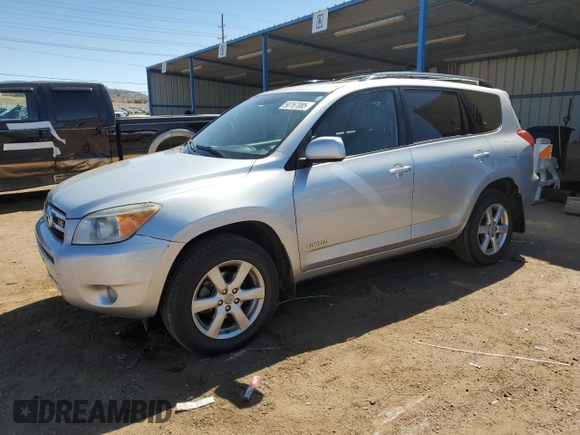 2008 Toyota RAV4 Ltd with VIN JTMBK31V585046615, listed as a Copart auction lot 50767085 with 143,363 mi miles and Salvage Title. Bid and sale history available at carsss.com. Image 1.