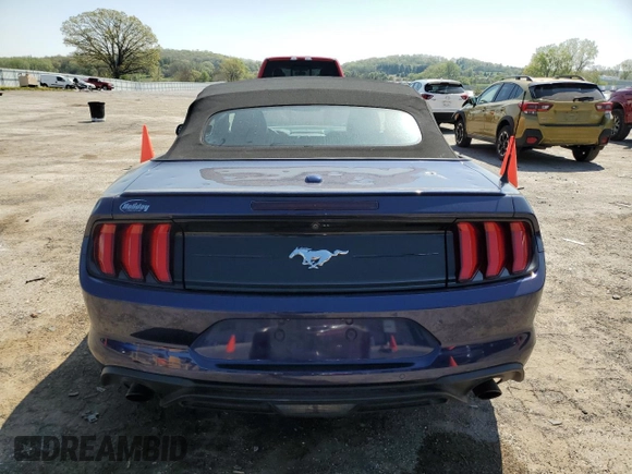 2020 Ford Mustang EcoBoost z VIN 1FATP8UH1L5185566, wystawiony jako Copart lot #56240345 z przebiegiem 62 934 mil mil oraz Szkoda całkowita • Salvage title. Historia ofert i sprzedaży dostępna na DreamBid. Obrazek 6.