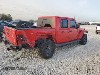 2022 Jeep Gladiator Rubicon with VIN 1C6JJTBGXNL163474, listed as a Copart auction lot 49156285 with 20,347 mi miles and Salvage title. Bid and sale history available at DreamBid. Image 3.