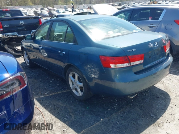 2006 Hyundai Sonata GLS with VIN 5NPEU46F76H077442, listed as a IAAI auction lot 41902475 with 204,978 mi miles and . Bid and sale history available at DreamBid. Image 3.