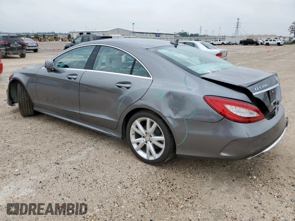 2017 Mercedes-Benz CLS 550 with VIN WDDLJ9BB1HA195275, listed as a Copart auction lot 51124473 with 44,333 mi miles and . Bid and sale history available at DreamBid. Image 2.
