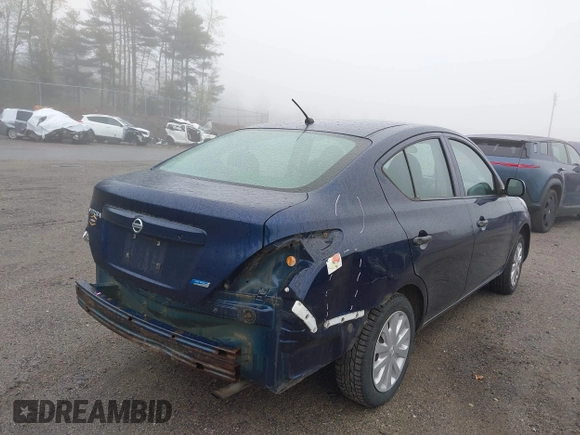 2014 Nissan Versa SV with VIN 3N1CN7AP9EL850273, listed as a IAAI auction lot 42193393 with 152,613 mi miles and . Bid and sale history available at DreamBid. Image 4.
