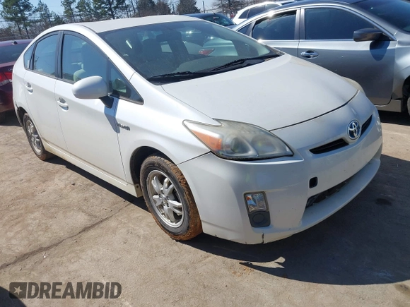 2011 Toyota Prius I with VIN JTDKN3DU9B0287236, listed as a IAAI auction lot 41607824 with 211,584 mi miles and . Bid and sale history available at DreamBid. Image 1.