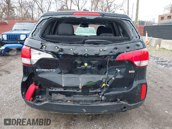 2014 Kia Sorento LX with VIN 5XYKT4A62EG490307, listed as a IAAI auction lot 41957200 with 104,331 mi miles. Bid and sale history available at carsss.com. Image 15.