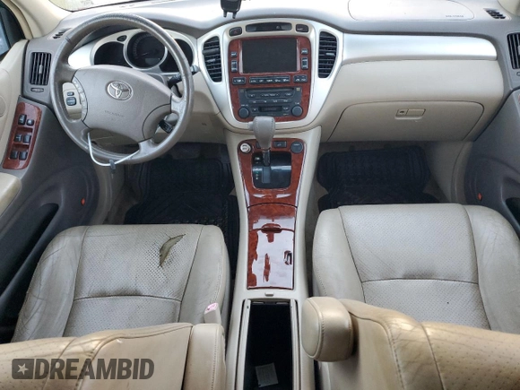 2006 Toyota Highlander Hybrid with VIN JTEEW21A560007876, listed as a Copart auction lot 74311214 with 225,306 mi miles and Salvage Title. Bid and sale history available at carsss.com. Image 8.
