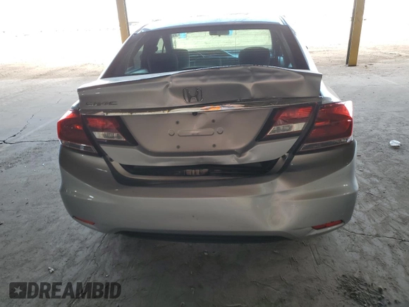 2014 Honda Civic Sedan LX with VIN 19XFB2F56EE018939, listed as a Copart auction lot 51476325 with 143,704 mi miles and Salvage Title. Bid and sale history available at carsss.com. Image 6.
