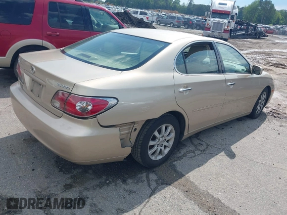 2004 Lexus ES 350 with VIN JTHBA30G945007363, listed as a IAAI auction lot 42203632 with 252,355 mi miles and . Bid and sale history available at DreamBid. Image 4.
