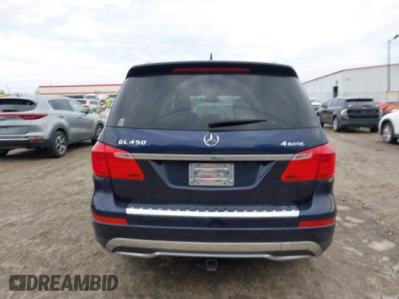 2015 Mercedes-Benz GL-Class GL 450 with VIN 4JGDF6EE9FA513009, listed as a IAAI auction lot 41311164 with 121,185 mi miles. Bid and sale history available at carsss.com. Image 16.