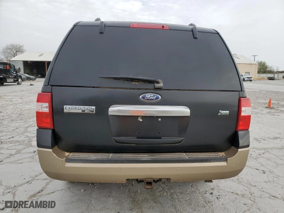2014 Ford Expedition EL XLT with VIN 1FMJK1H51EEF27927, listed as a Copart auction lot 48127985 with 105,765 mi miles and Clean Title. Bid and sale history available at carsss.com. Image 6.