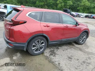 2021 Honda CR-V EX with VIN 5J6RW2H53MA004832, listed as a Copart auction lot 60472605 with 81,358 mi miles and Salvage title. Bid and sale history available at DreamBid. Image 3.