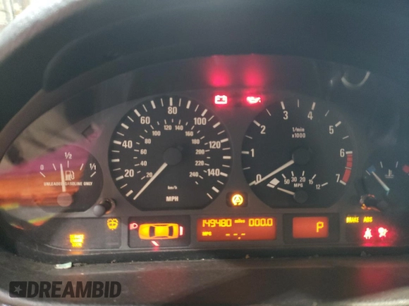 2002 BMW 3 Series 325xi z VIN WBAEU33472PF70016, wystawiony jako Copart lot #59712215 z przebiegiem 149 480 mil mil oraz Szkoda całkowita • Salvage title. Historia ofert i sprzedaży dostępna na DreamBid. Obrazek 9.