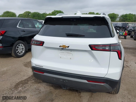 2025 Chevrolet Equinox FWD LT with VIN 3GNAXHEG5SL210787, listed as a IAAI auction lot 41877089 with 5,664 mi miles. Bid and sale history available at carsss.com. Image 16.