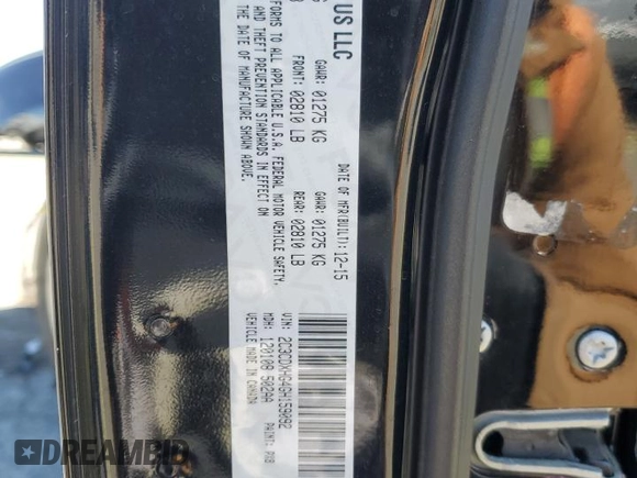 2016 Dodge Charger SXT with VIN 2C3CDXHG4GH159092, listed as a Copart auction lot 51492195 with 130,919 mi miles and Salvage Title. Bid and sale history available at carsss.com. Image 15.