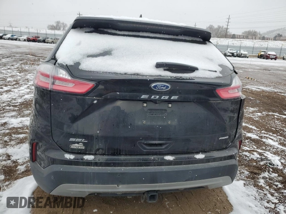2022 Ford Edge SEL z VIN 2FMPK4J9XNBA83130, wystawiony jako Copart lot #44450575 z przebiegiem 35 502 mil mil oraz Szkoda całkowita • Salvage title. Historia ofert i sprzedaży dostępna na DreamBid. Obrazek 6.