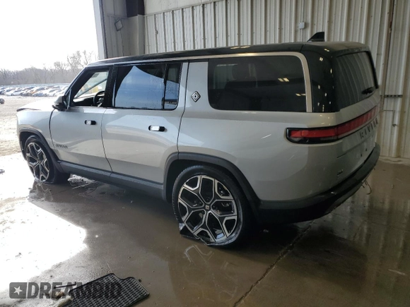 2025 Rivian R1S Adventure with VIN 7PDSGBBA4SN049237, listed as a Copart auction lot 53455505 with 0 mi miles and Salvage Title. Bid and sale history available at carsss.com. Image 2.