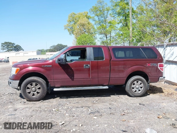 2010 Ford F-150 XL with VIN 1FTFX1EV6AFC58618, listed as a IAAI auction lot 42029696 with 128,258 mi miles. Bid and sale history available at carsss.com. Image 13.