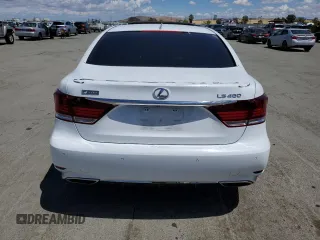 2015 Lexus LS 460 with VIN JTHBL5EF0F5136665, listed as a Copart auction lot 56854765 with 73,875 mi miles and Salvage title. Bid and sale history available at DreamBid. Image 6.